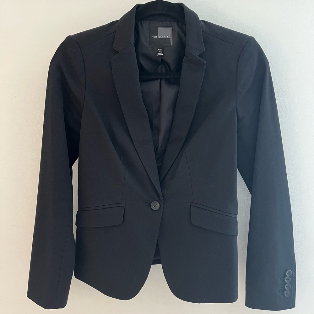 The Limited Store black blazer- size xs petite